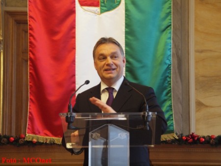 Orbán Viktor miniszterelnök dr.Kovács Ferenc polgármesterrel tárgyalt