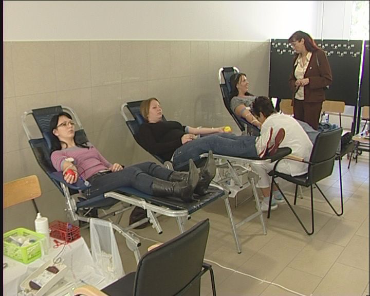 Nyíregyházi Főiskola, Véradás Nyíregyházi Főiskola, Véradás