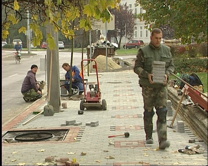Új járdák, Nyíregyháza Új járdák, Nyíregyháza