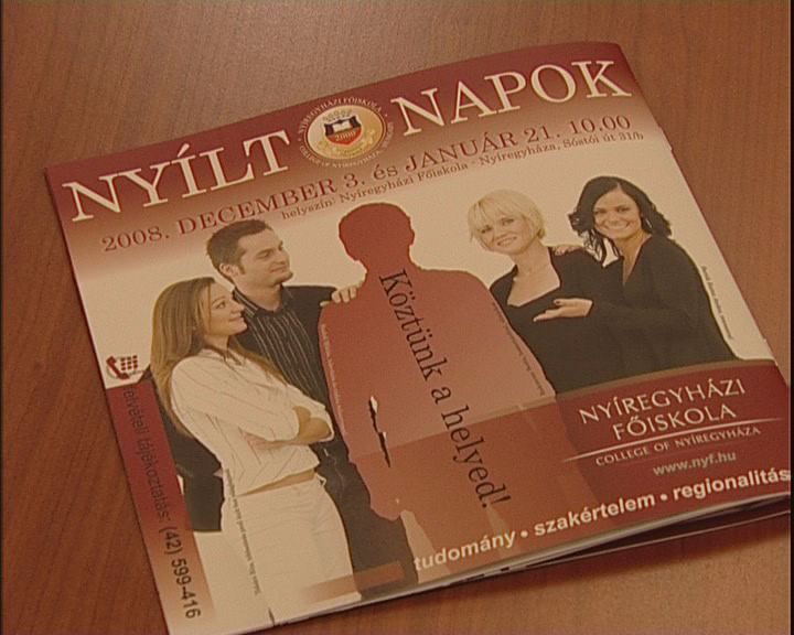 Megkezdődött a Nyíregyházi Főiskola felvételi kampánya a 2009/2010 -es szemeszterre. Megkezdődött a Nyíregyházi Főiskola felvételi kampánya a 2009/2010 -es szemeszterre.