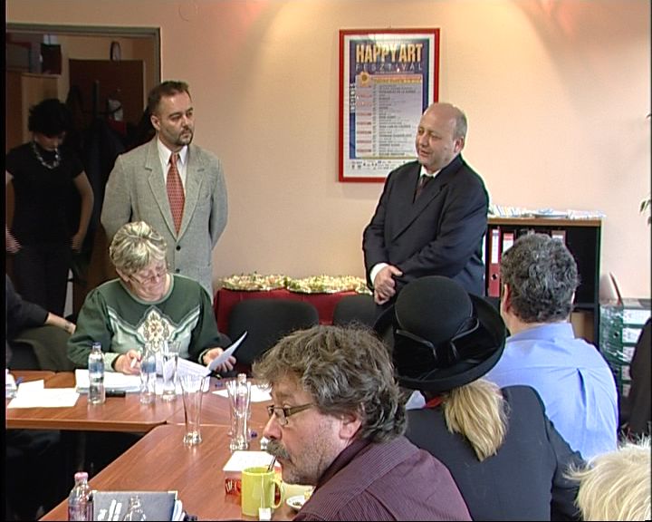 Nyíregyházán találkoztak a vidéki színházak igazgatói. Nyíregyházán találkoztak a vidéki színházak igazgatói.