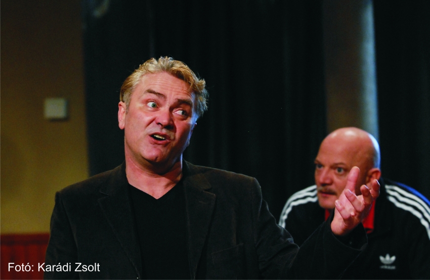 színházi jelenet Tizenkét dühös ember a Móricz Zsigmond Színházban