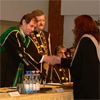 Diplomaosztó a Debreceni Egyetem Egészségügyi Karán