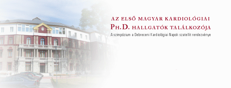 Kardiológiai Ph. D. hallgatók első országos találkozójának plakátja Hirdető plakát