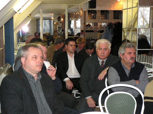 A meghívott polgármesterek Polgármesterek a BÖK rendezvényén