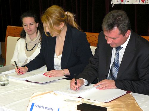 Aláírták - hárommilliárd forintos szennyvízberuházás valósulhat meg öt Szabolcs megyei településen. foto: korij