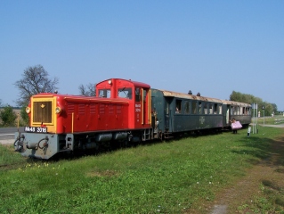 Kiállítás a kisvasútról