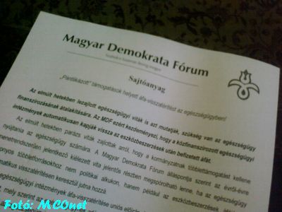 Magyar Demokrata Fórum Magyar Demokrata Fórum
