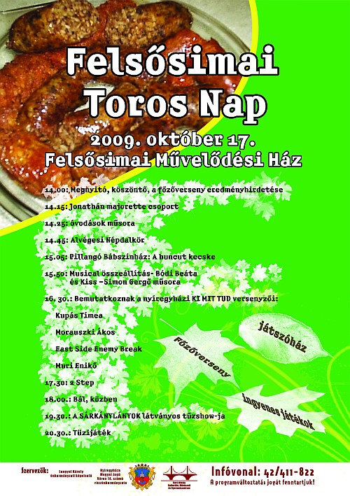 Felsősimai Toros Nap