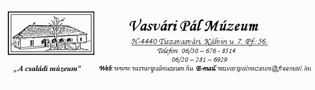 Nagy Rajzolás a Vasvári Pál Múzeumban