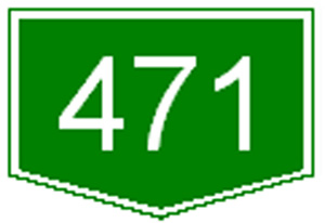 A 471-es főút A 471-es főút már rég megérett a felújításra