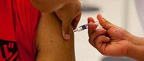 Influenza elleni védőoltást kapnak a gyerekek Nyíregyházán
