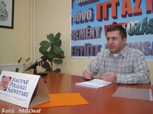 Czomba Sándor rossz híreket közölt a sajtótájékoztatón Czomba Sándor