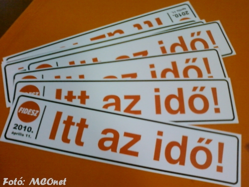 Itt az idő! - a Fidesz változást akar Itt az idő!