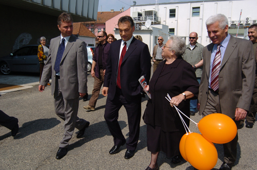 Vinnai Győző, Orbán Viktor és Kovács Ferenc  