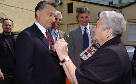 Orbán Viktor Nyíregyházán járt a 2.forduló előtt