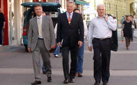 Schmitt Pál a nyíregyházi Fidesz kampányzárón