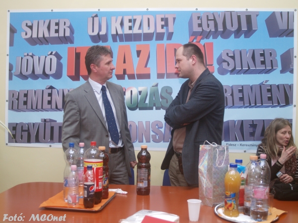 Dr. Vinnai Győző, a Fidesz  2. számú választókerületének képviselőjelöltje