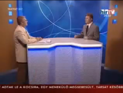 Erdős Miklós riporter és dr.Vinnai Győző képviselőjelölt