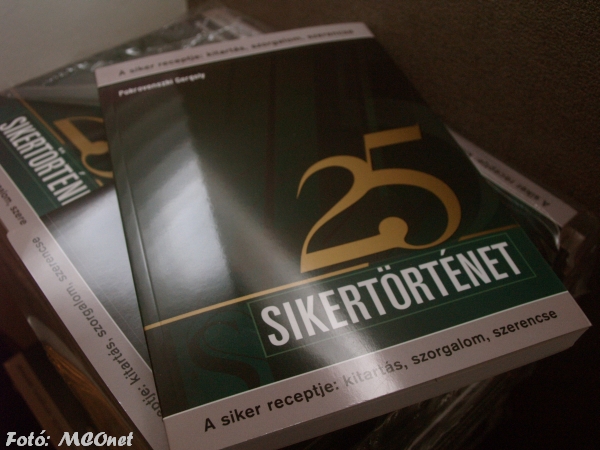 25 sikertörténet címmel pénteken kötetbemutatót tartottak Nyíregyházán