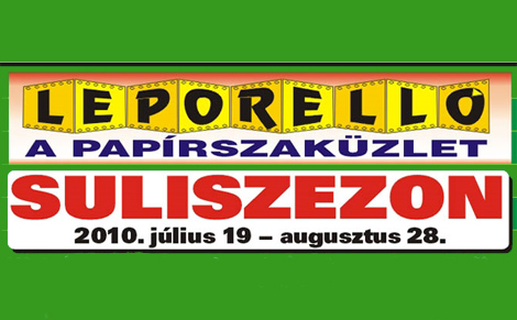Indul a Suliszezon a Leporello Papírszaküzletben!