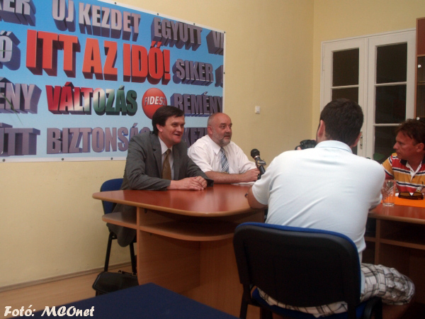 Seszták Oszkár és Tilki Attila országgyűlési képviselő Seszták Oszkár és Tilki Attila országgyűlési képviselő