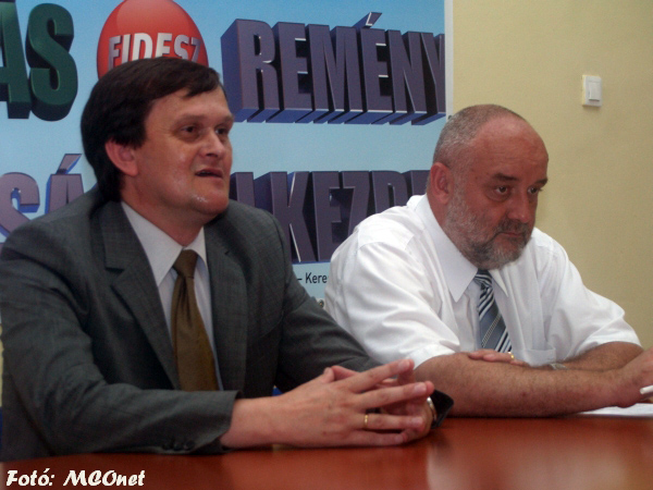 Seszták Oszkár és Tilki Attila országgyűlési képviselő Seszták Oszkár és Tilki Attila országgyűlési képviselő