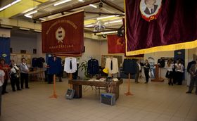 Három ország vasúttörténeti relikviái a záhonyi Művelődési Házban