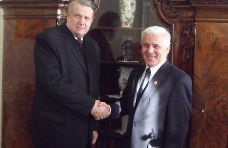 Alexander Vasziljevics Guszev főkonzul dr.Kovács Ferenc 