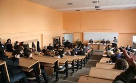Nagybányai diákelőadás Felső-Szabolcsról