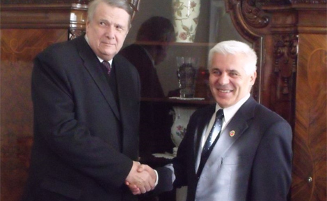 Az orosz főkonzult fogadta dr.Kovács Ferenc polgármester