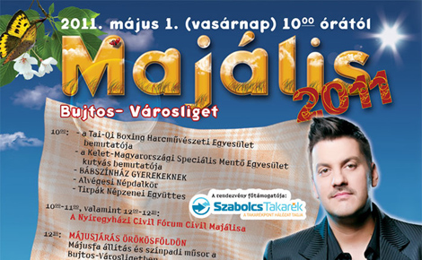 Május 1-e Nyíregyházán: Városi Majális a Bujtosi Városligetben és hagyományos ünneplés a Sóstói Múzeumfaluban