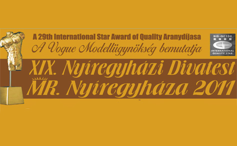 Mr.Nyíregyháza választás idén is a XIX.Nyíregyházi Divatesttel karöltve