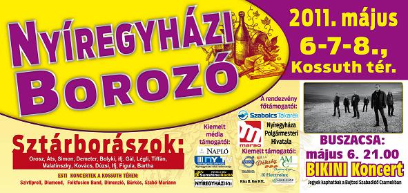 A kulturált borfogyasztást népszerűsíti 3 napon át az I. Nyíregyházi Borozó