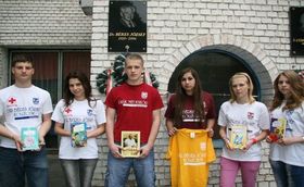 Névadójukról vetélkedtek a záhonyi kollégisták