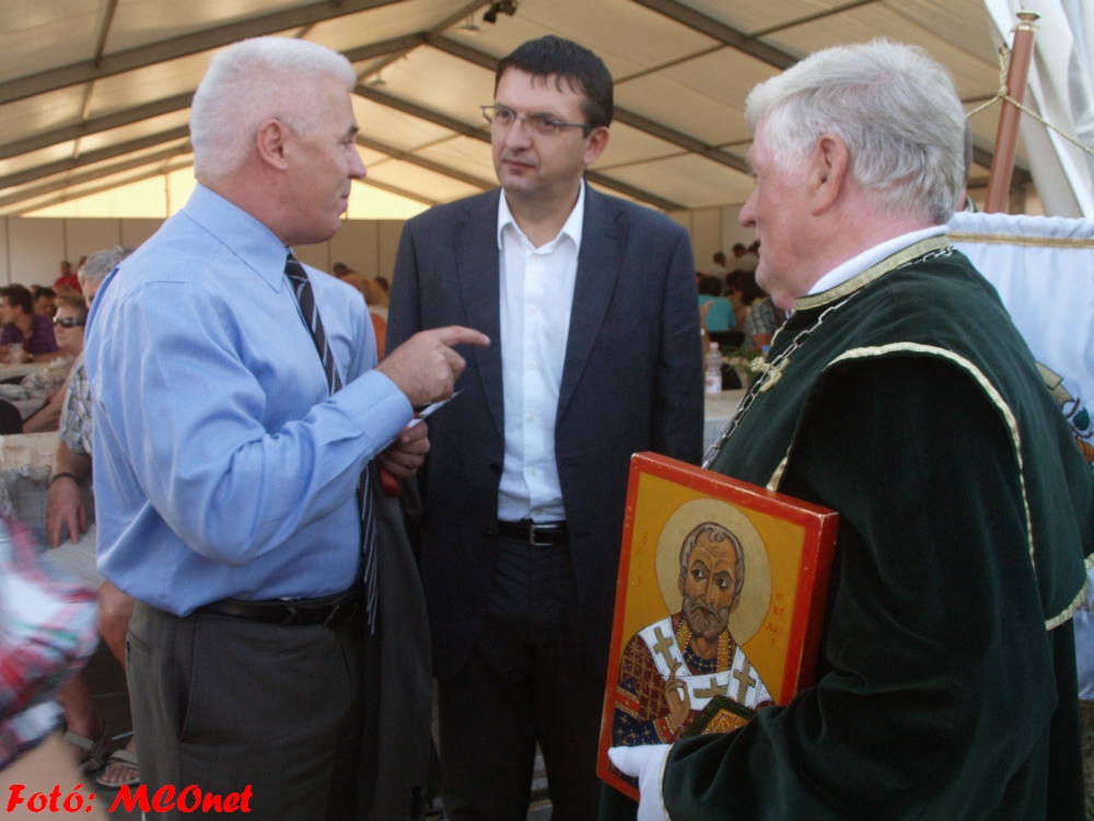 Domokos László az Állami Számvevőszék elnöke, és Dr. Kovács Ferenc Nyíregyháza polgármestere