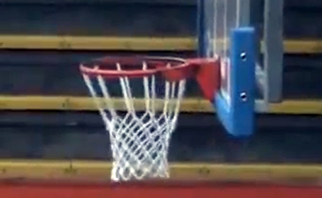 A Nyíregyháza-Zalaegerszeg kosármeccs előtt