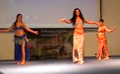 Nyíregyházi Egészségnap hastáncosokkal