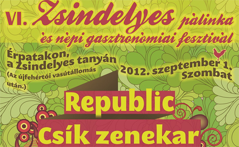 Hamarosan startol a VI. Zsindelyes Fesztivál Érpatakon, a Zsindelyes Tanyán