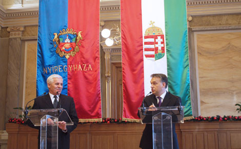 Orbán Viktor: Nyíregyháza adósságának nagy részét átvállaljuk