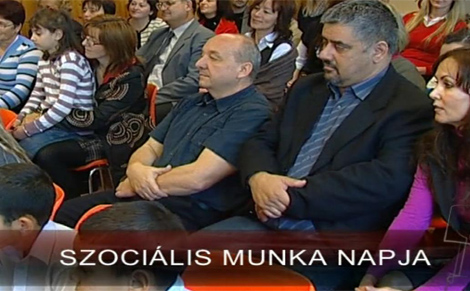 Ünnepség Nyíregyházán a Szociális Munka Napja alkalmából