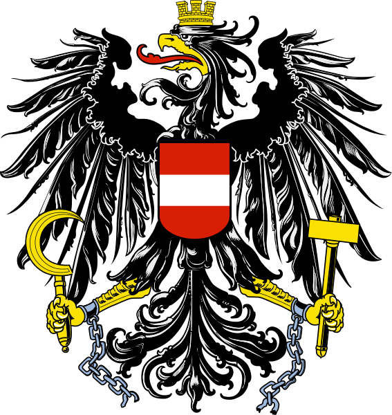 Osztrák Köztársaság Címere Osztrák Köztársaság Címere