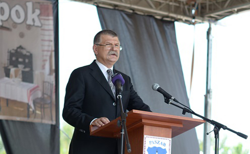 Kövér László is részt vett a X. Paszabi Szőttes Napokon Szabolcs megyében