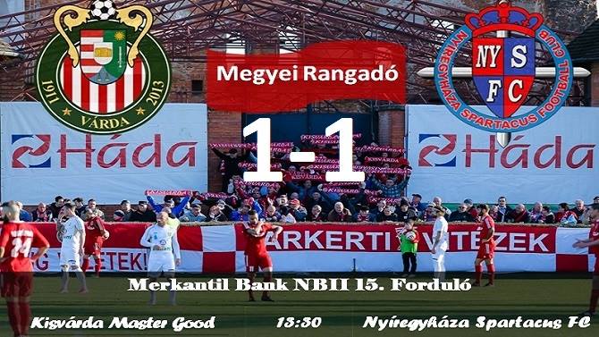 Kisvárda-Master Good- Nyíregyháza Spartacus FC