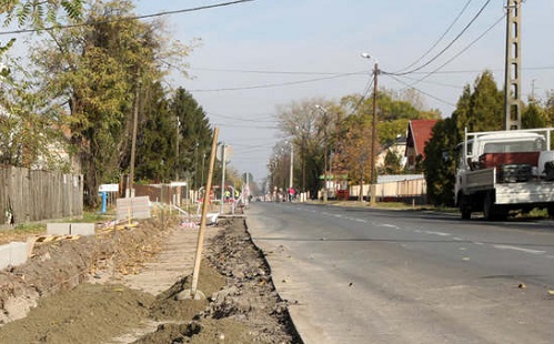 Utakat és járdákat is felújítanak Szabolcsban