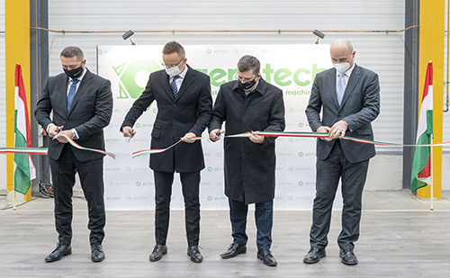 A Gémtech Kft új csarnokot épített Napkoron